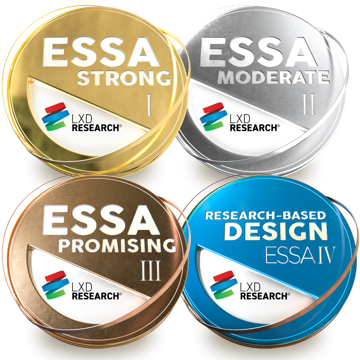 LXD Research certification badges