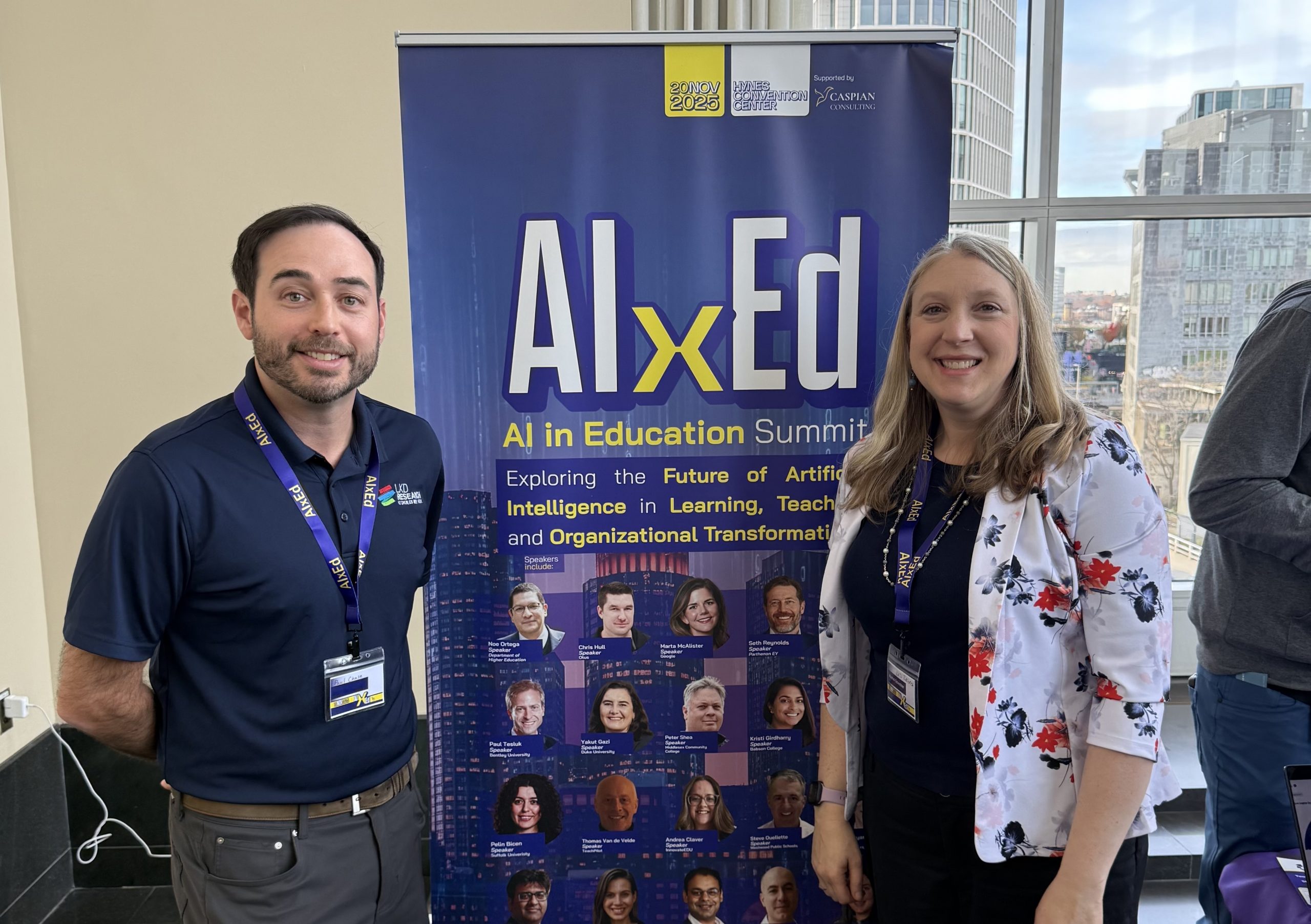 Paul and Rachel at AIxEd