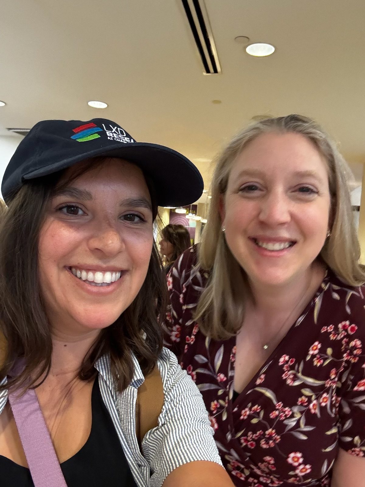 Rachel and Sofia at ISTE