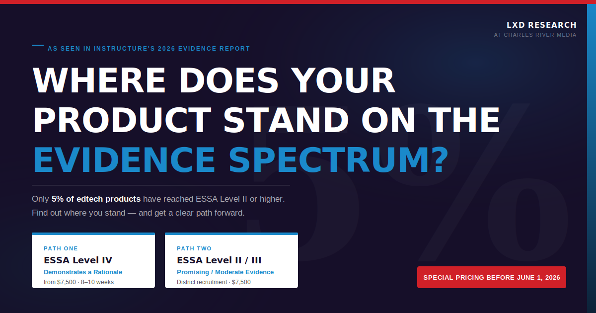 Edtech Evidence Challenge – Get ESSA Certified by September 2026